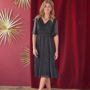 Sundance "Dance The Night Away" Sequin Dress XS